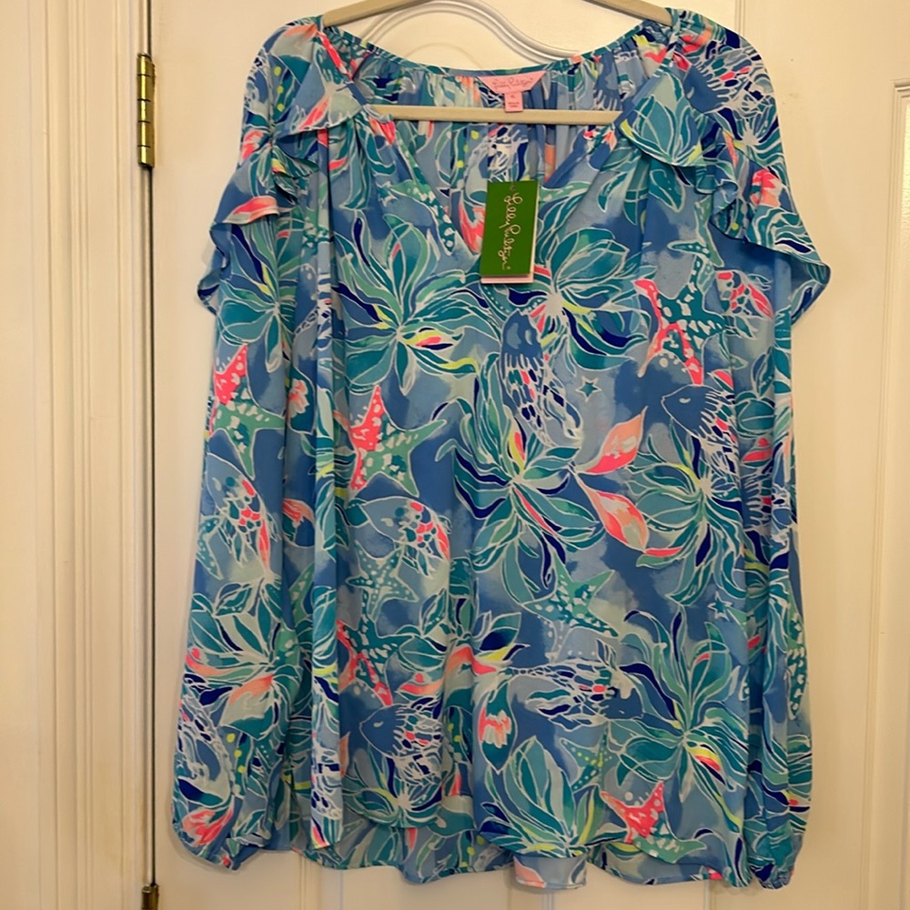 NWT Lilly Pulitzer Elora top